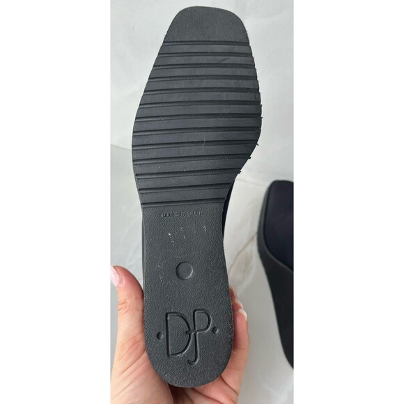 Donald J Pliner Shoes 8.5 N Narrow Black S4 Ideal Wedge Heels Slip On Bootie Wmn - Picture 9 of 11